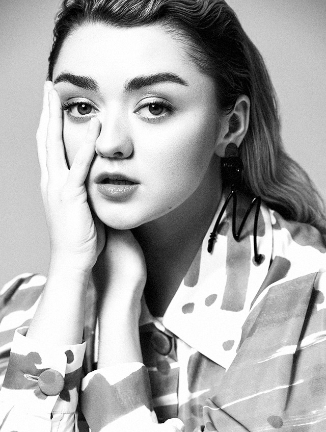 watsons: Maisie Williams for TINGS Magazine, July...: BW BEAUTY QUEENS