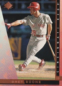 1996 Pinnacle Summit Foil Bret Boone #133