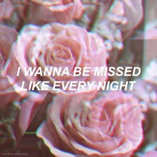 lyrics-and-music:Wanna Be Missed // Hayley Kiyoko