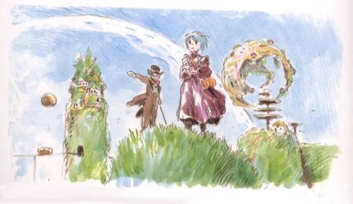 studio-ghibli-miyazaki-hayao:Beautiful sketches of Studio...