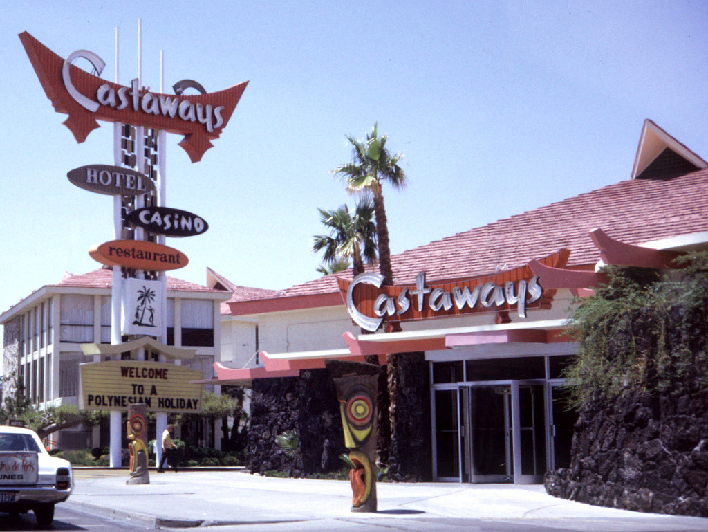 Vintage Las Vegas — Castaways. Las Vegas, June 1970. Photo by Chris...