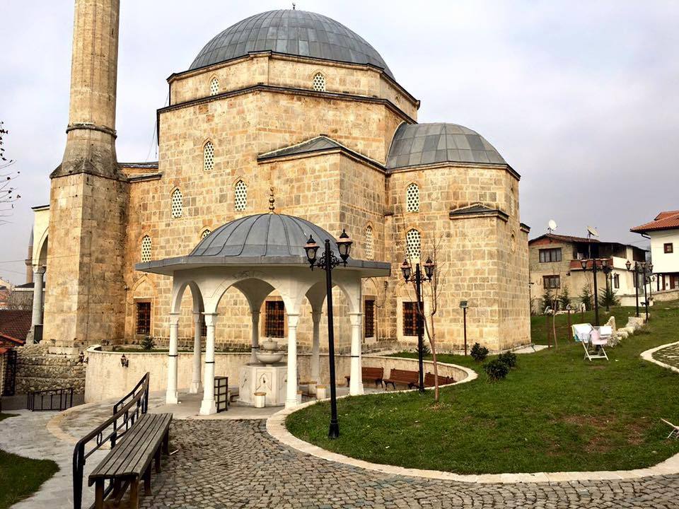 Side Entrance (“The stunning Sinan Pasha Mosque in Prizren,…)