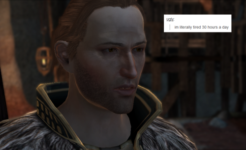 bubonickitten:Dragon Age 2 + text posts: AndersHERE HAVE YET...