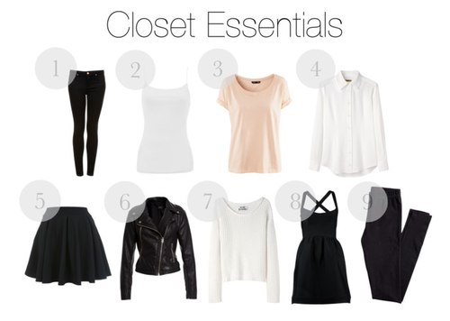 Closet Essentials Tumblr