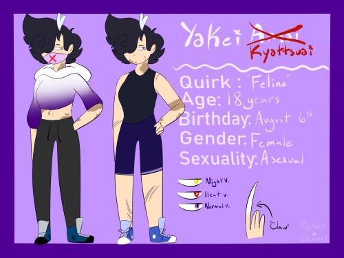 bnha oc ref sheet | Tumblr