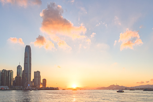 Victoria Harbour Hong Kong Hongkong China Asia Harbour Harbor Ocean Sea Seascape City Cityscape Urban Buildings Photography Travelling Traveling Travel Tourism Holiday Urlaub Reisen