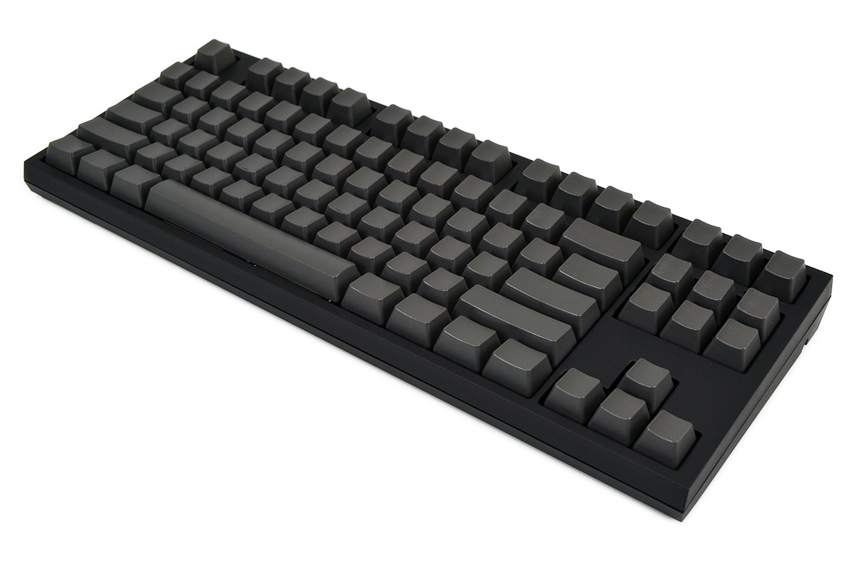 WASD Keyboards — Blank with charcoal keycaps wasdkeyboards.com