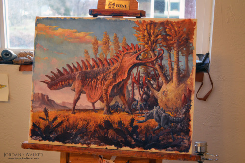 jordankwalker:I’ve made a lot of progress on the savanna scene...