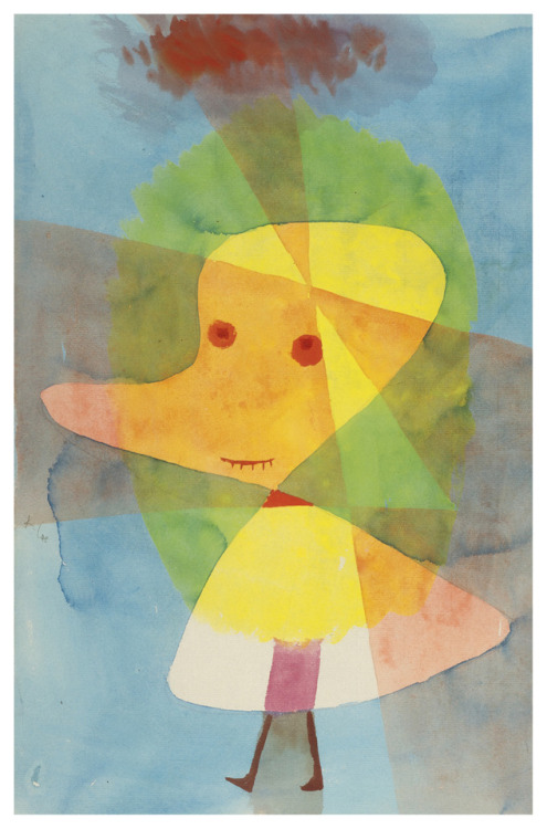 frequencebariole:Paul Klee - painting - “ Kleiner Gartengeist “...