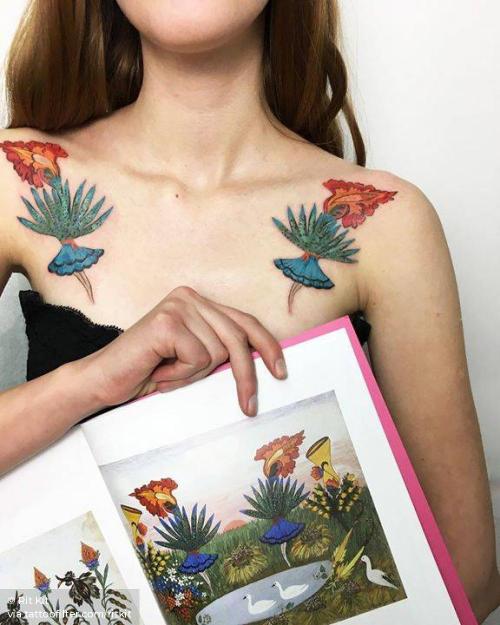 By Rit Kit, done in Kiev. http://ttoo.co/p/34273 europe;facebook;illustrative;individual matching;location;matching;medium size;patriotic;ritkit;shoulder;twitter;ukraine;watercolor