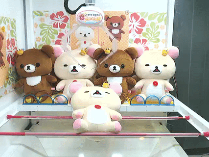 kawaii kawaiicore kidcore toycore rilakkuma korilakkuma anime japan japanese toreba ufo catcher my posts arcadecore cute
