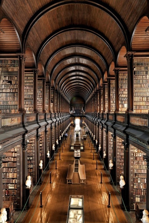 bonitavista:Trinity College Library, Dublin, Irelandphoto via...