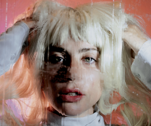 Lady Gaga photographed by Marilyn Minter for The New York Times...