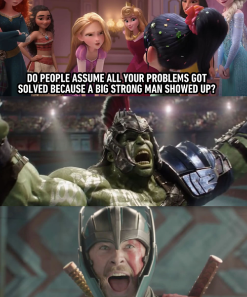 catchymemes:Thor is a disney princess