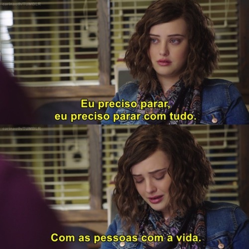 as-pessoas-sempre-se-vao:13 Reasons Why