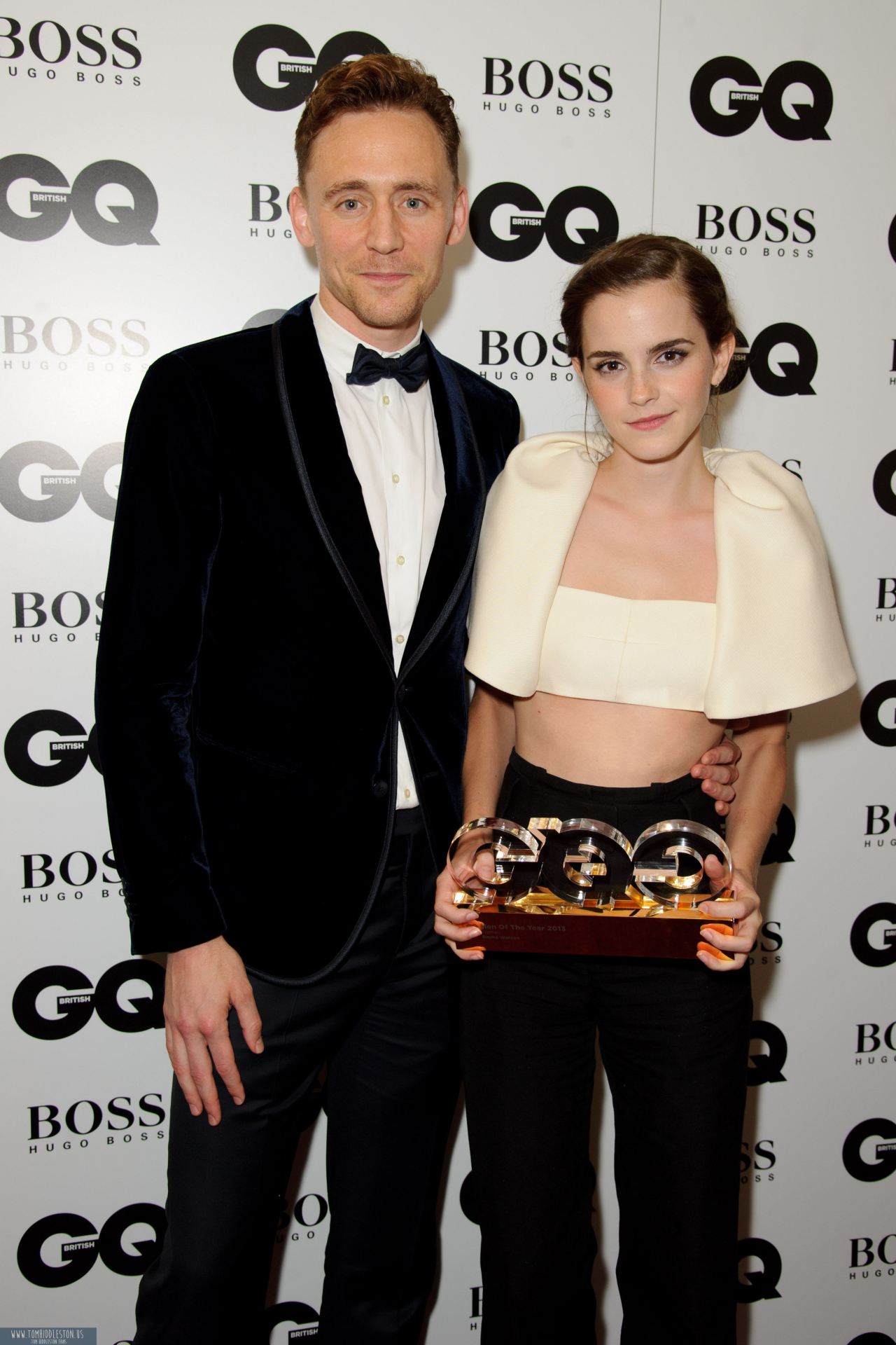 Emma Watson And Tom Hiddleston At The Gq Men Of Hiddles