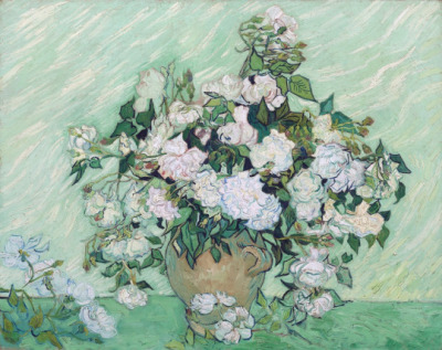 Vase with Roses, Vincent van Gogh Vincent Van Gogh ‘Vase mit Rosen’ - Saint-Rémy, May 1890
