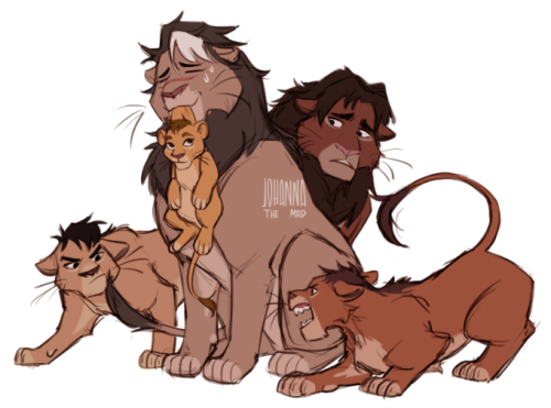 johannathemad:some Voltron lions