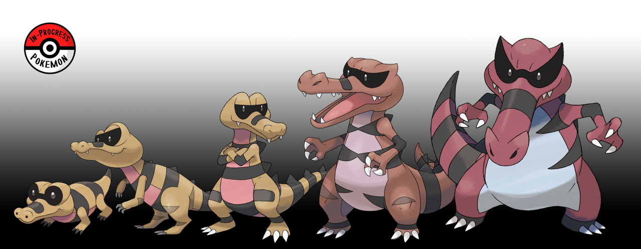 In Progress Pokemon Evolutions Sandile Live Exclusively In