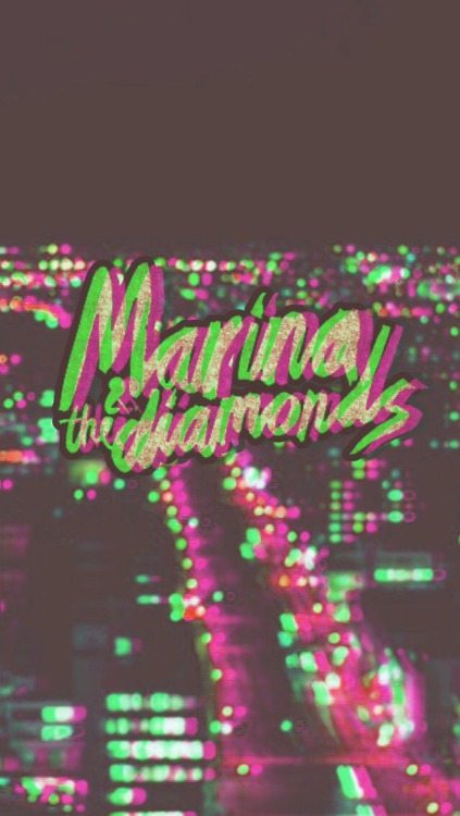 the-little-locket:Marina and The Diamonds lockscreens and...