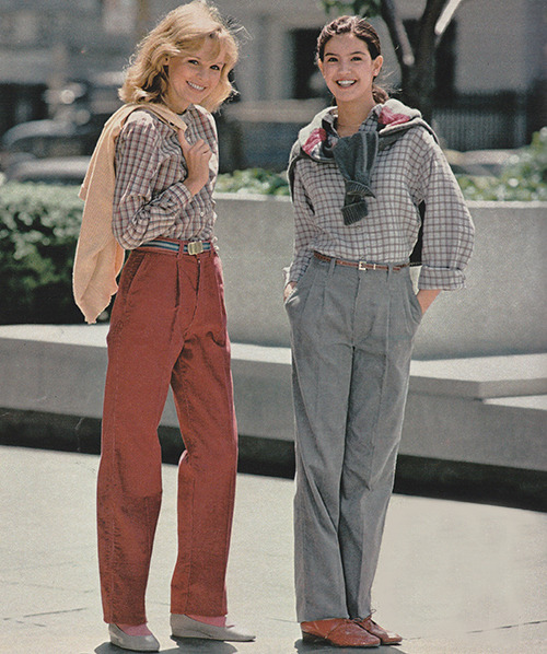 December 1980. ‘Pleated pants make you look... - Just Seventeen