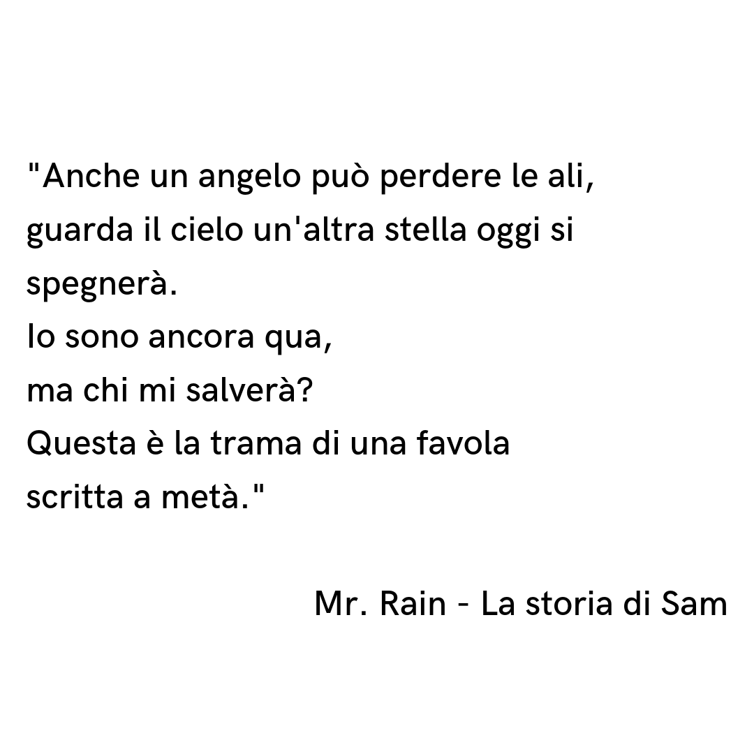 Frasi Canzoni Mr Rain