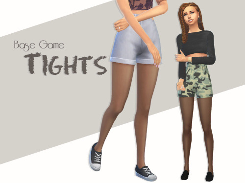 aprisims:Nylon Tights | sims 4I was not a fan of ea’s...