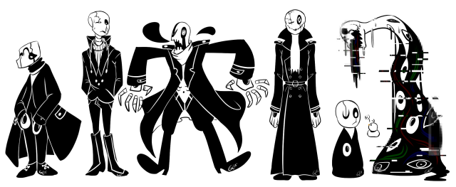 Guia's Art N' Stuff, Different Gaster Design Cause I’ve Seen So Many...