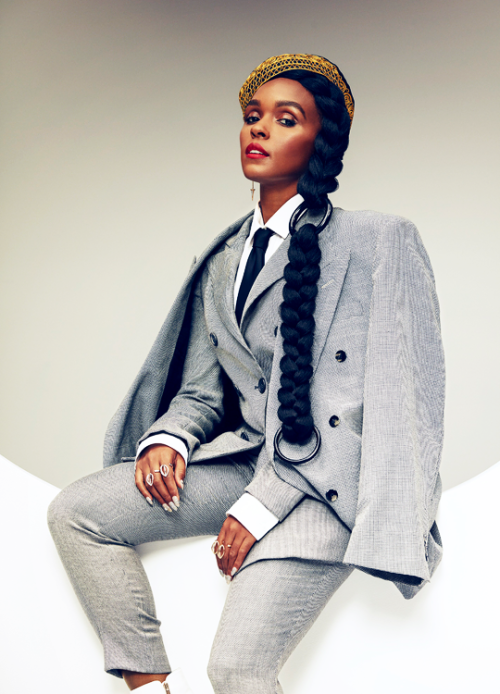 thorodinson:Janelle Monáe photographed by JUCO for “Dirty...