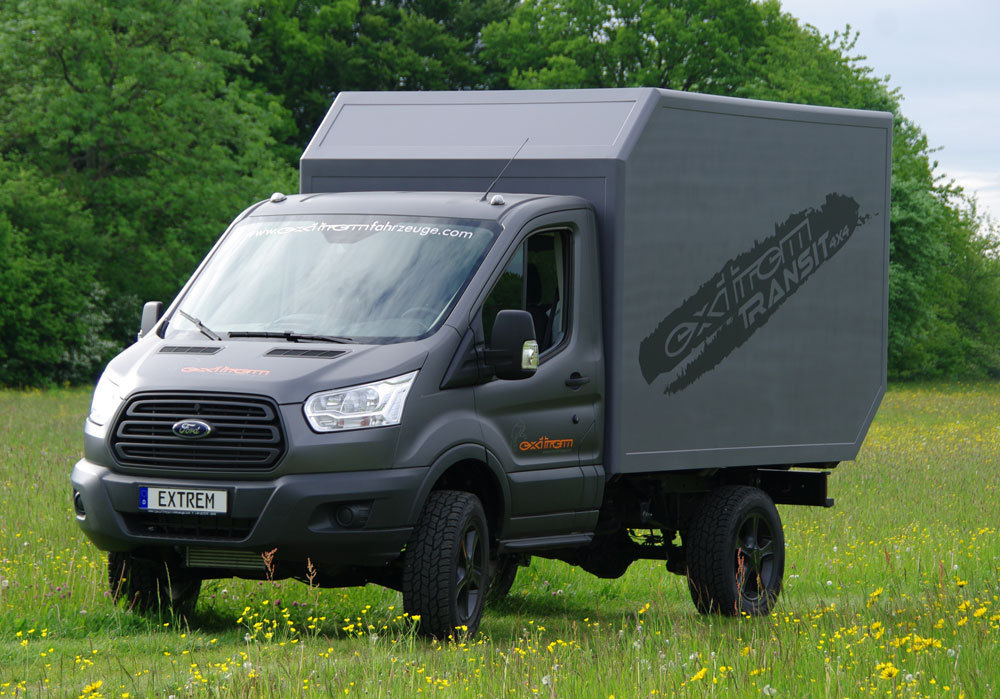 extrem Fahrzeuge GmbH — Ford Transit 4x4 Allrad by extrem “WORK” und...