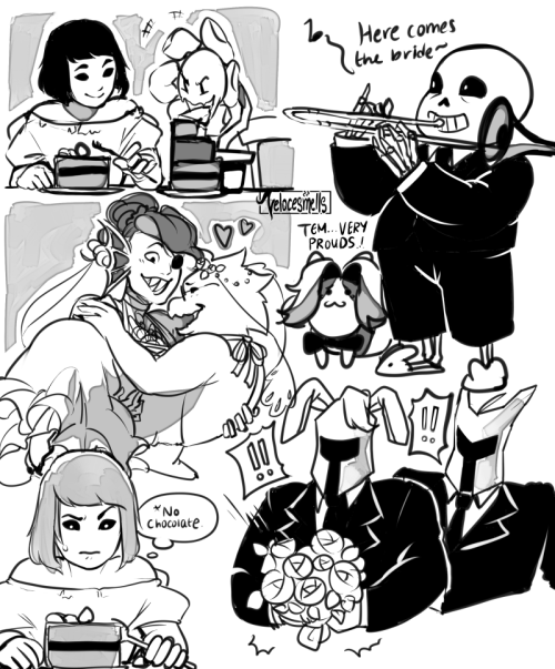 velocesmells:@tobyfox when is the alphys and undyne wedding...