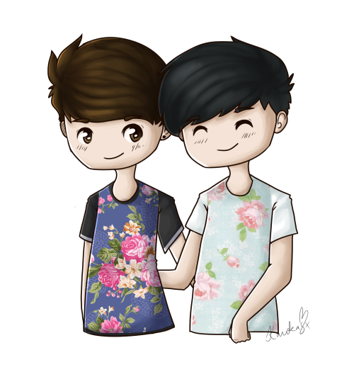 orchidlester:i really want to see dan and phil in floral...