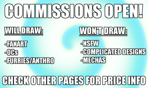 primarinite:Commisions are open!Please read under the cut for...