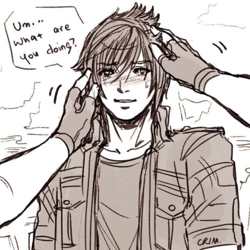 crimson-sun:FFXV Twitter dump!The Gladio/Noct was a gift for...