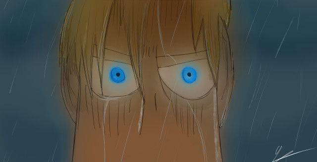 hice un dibujo rapido de glen
