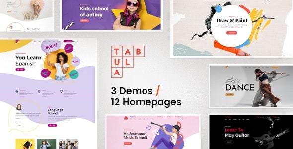 Tabula v1.0.1 – Art Music & Language School Nulled