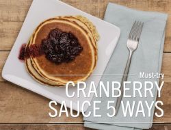 cranberry sauce minimalist baker