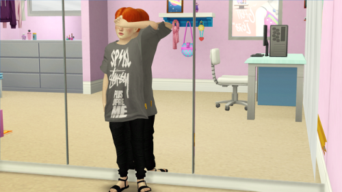 redheadsims-cc:MMSIMS STARLIT NIGHT HAIR RIGHT V - KIDS AND...