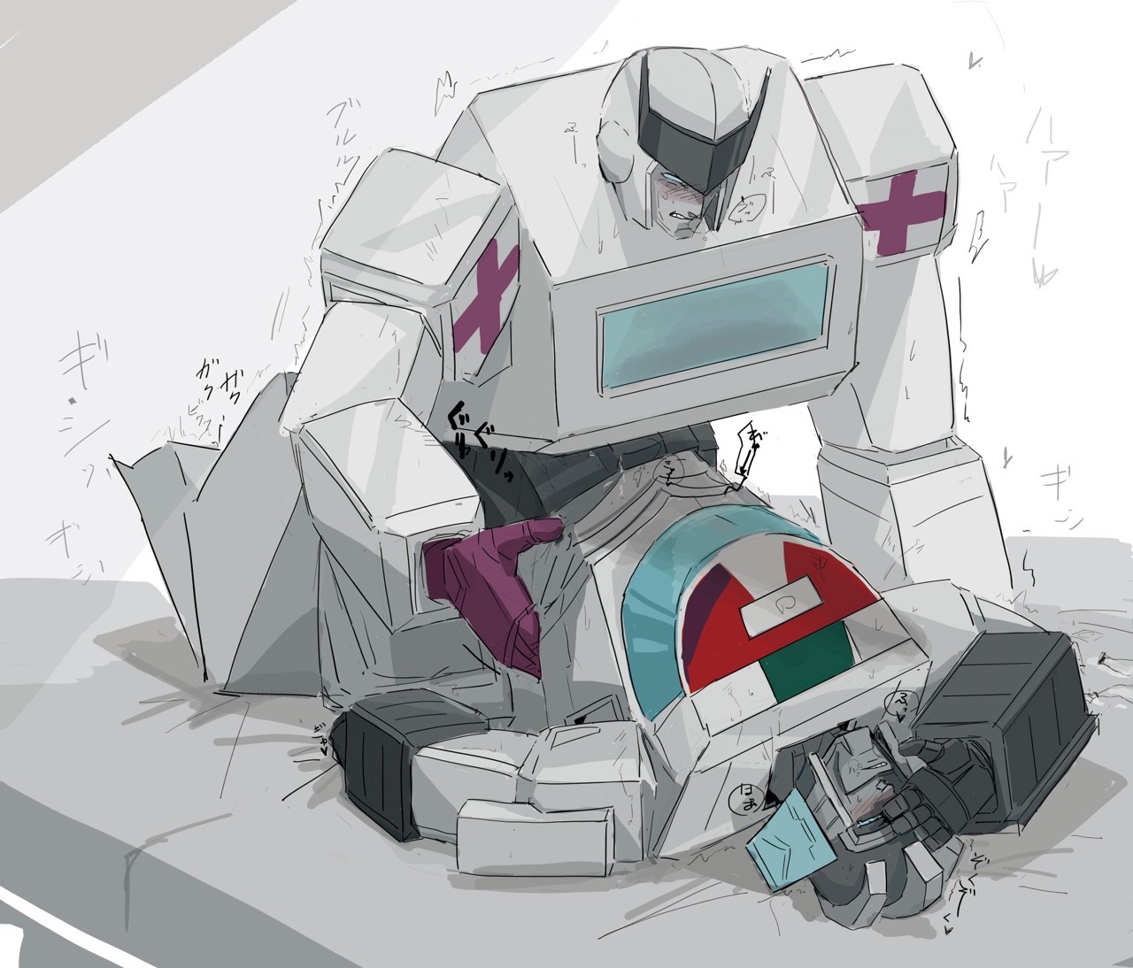 Wheeljack x ratchet