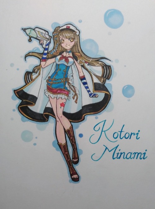 Kotori Minami from Love Live with summer mood ★