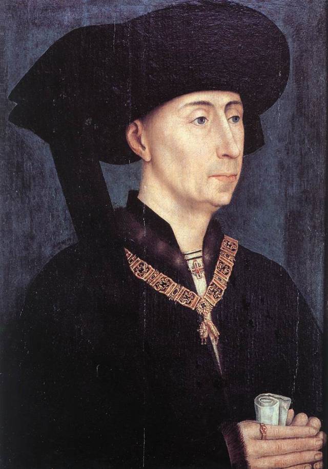 1450-1464 Rogier van der Weyden - Portrait of...