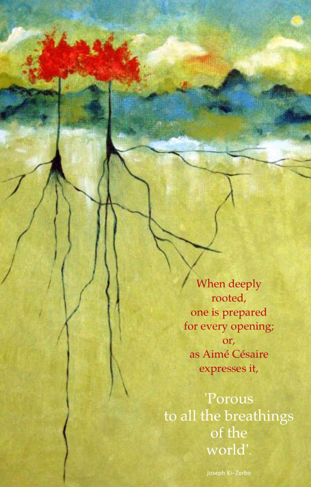 A-MUSED - WHEN DEEPLY ROOTED As I see it, every day comes...