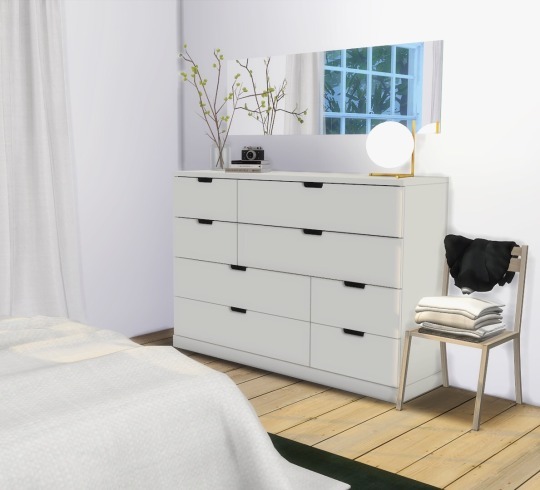 IKEA Nordli Dresser
My first mesh is now available for download below!DOWNLOAD - (Sim File Share)