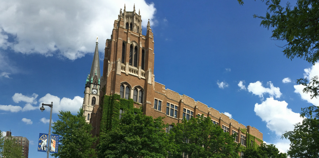 Marquette Hall at Marquette University - postmarq: Postcards from ...