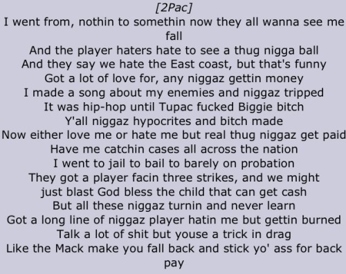 little do you know tupac lyrics