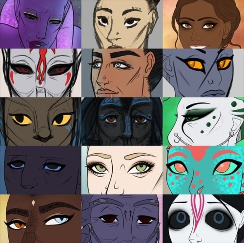 Did that eyestyle meme that’s been going around#art...