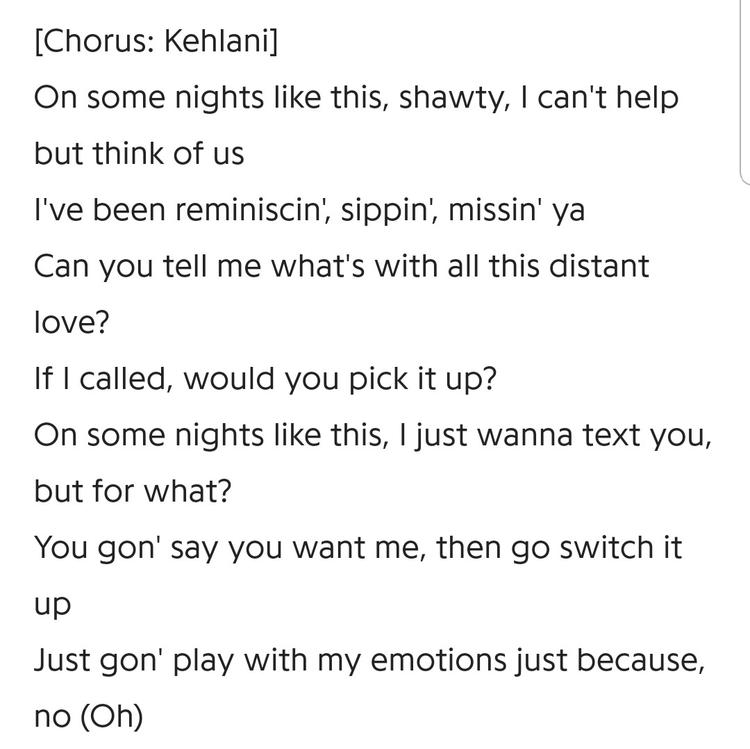 you should be here lyrics kehlani