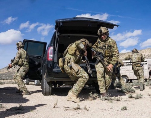 tacblog1:3rd Special Forces Group (Airborne) work with the Air...