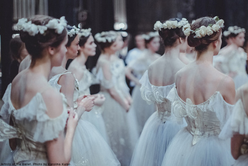 nationalballet:Backstage Life: The Wilis, ready to go.