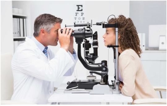 Astigmatism eye test